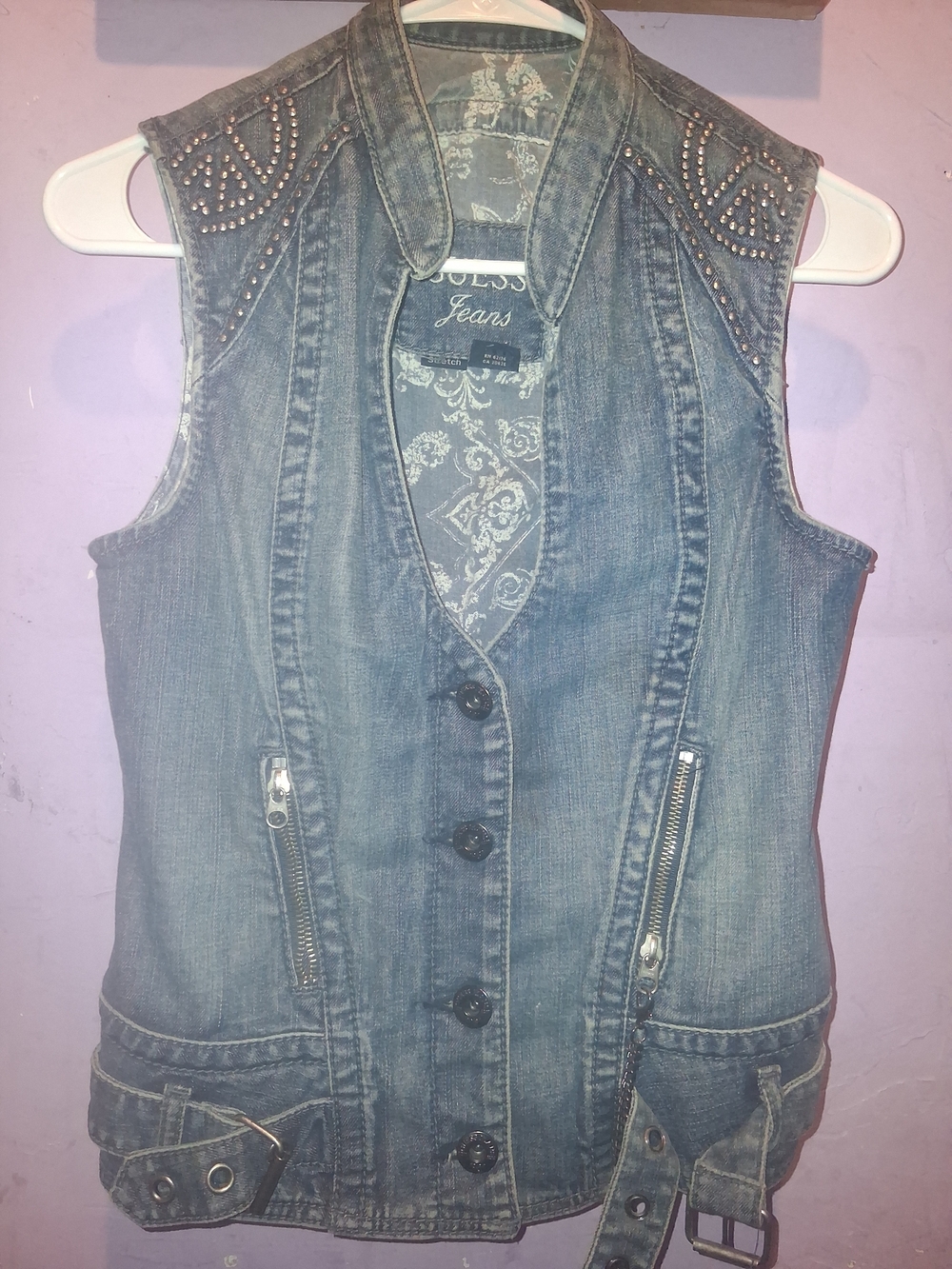 Vintage Jean Vest